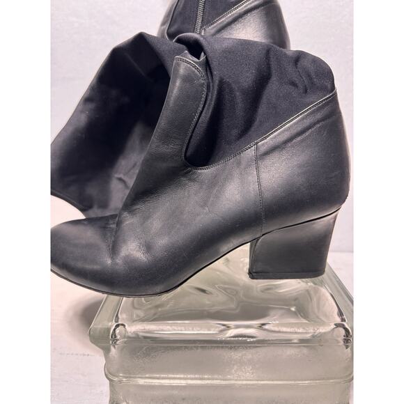 Marina Rinaldi Women's Block Heel Knee Boots Size 10 - Picture 4 of 9